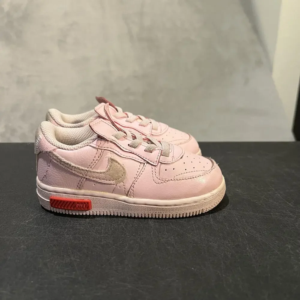 Nike Air Force 1 Fontanka Shoes Toddler Size 8C Pink Girls Sneakers DO6147-600